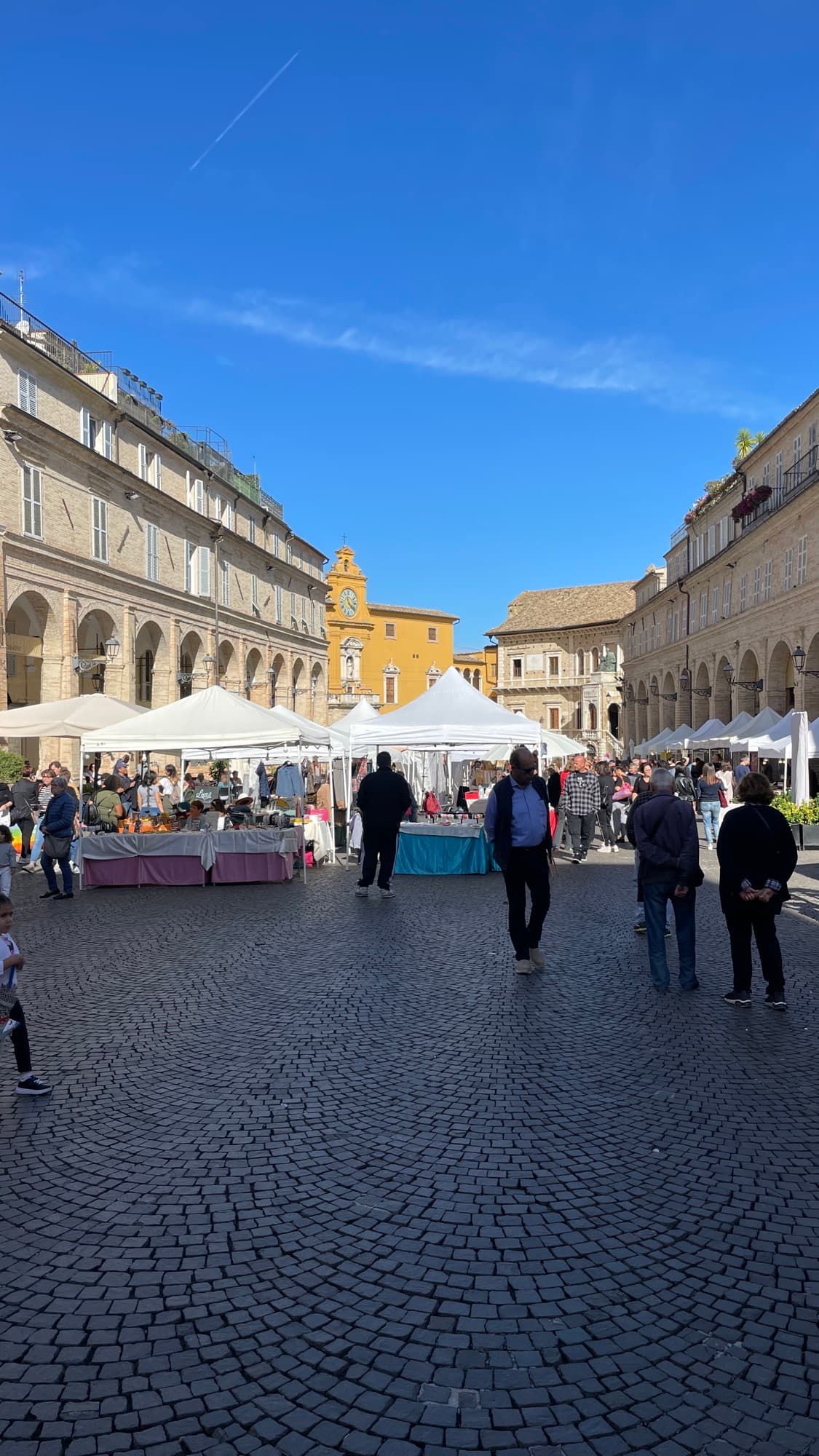 Historisch centrum van Fermo in Le Marche